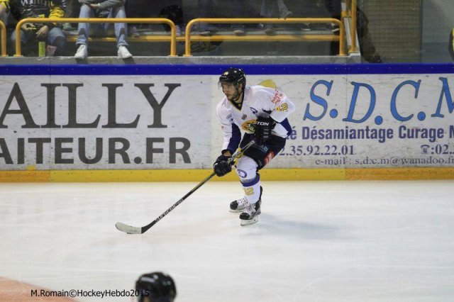Photo hockey match Rouen - Chamonix  le 26/09/2015