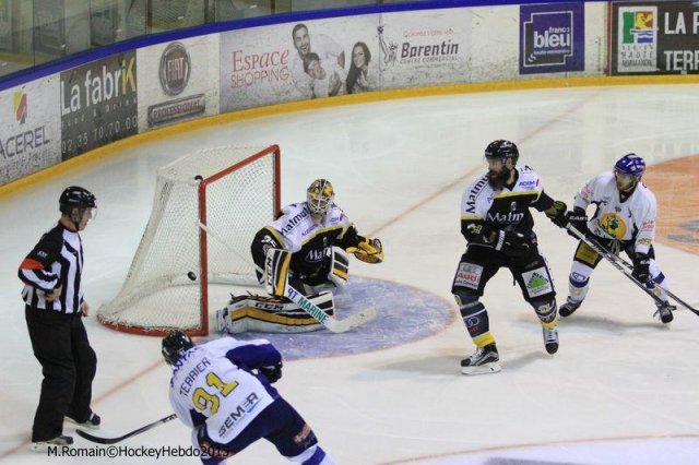 Photo hockey match Rouen - Chamonix  le 26/09/2015