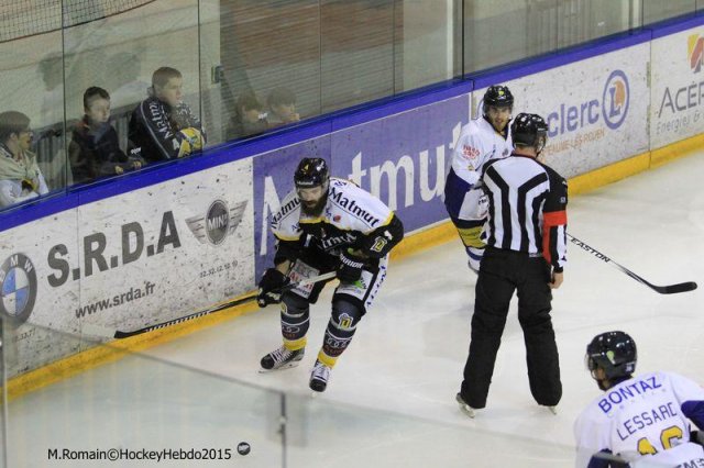 Photo hockey match Rouen - Chamonix  le 26/09/2015