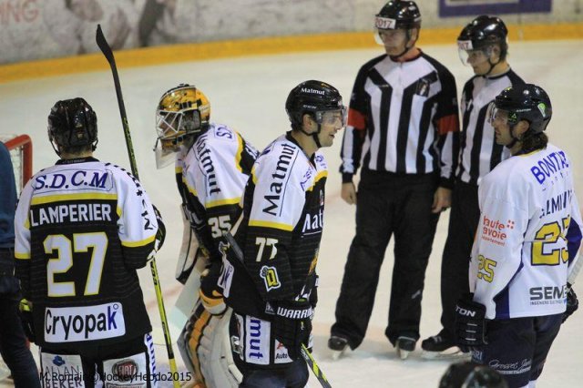 Photo hockey match Rouen - Chamonix  le 26/09/2015