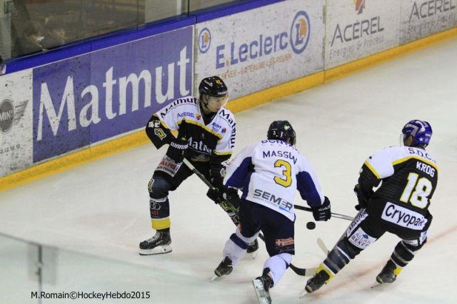Photo hockey match Rouen - Chamonix  le 26/09/2015