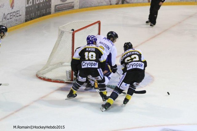Photo hockey match Rouen - Chamonix  le 26/09/2015