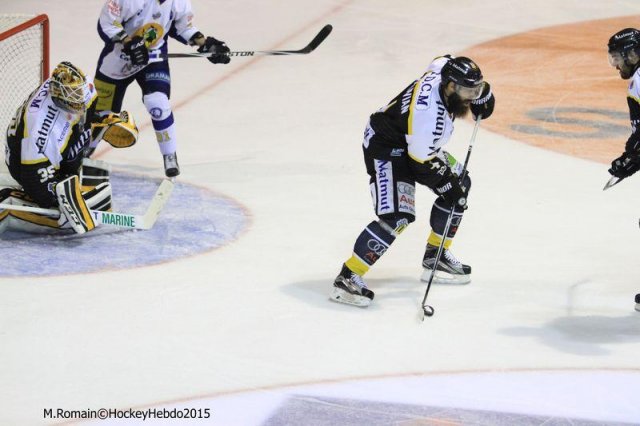 Photo hockey match Rouen - Chamonix  le 26/09/2015