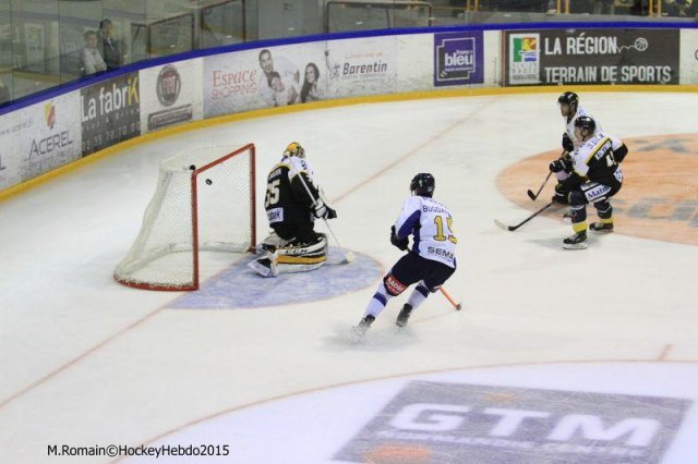 Photo hockey match Rouen - Chamonix  le 26/09/2015