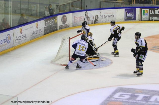 Photo hockey match Rouen - Chamonix  le 26/09/2015