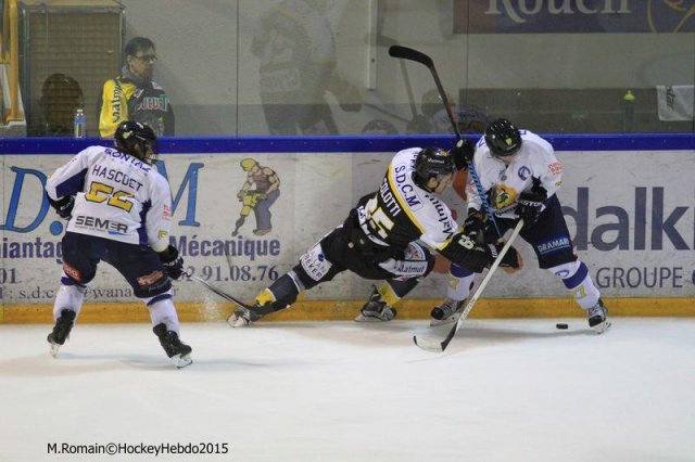 Photo hockey match Rouen - Chamonix  le 26/09/2015