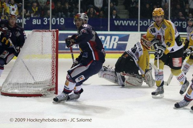 Photo hockey match Grenoble  - Strasbourg  le 13/01/2009