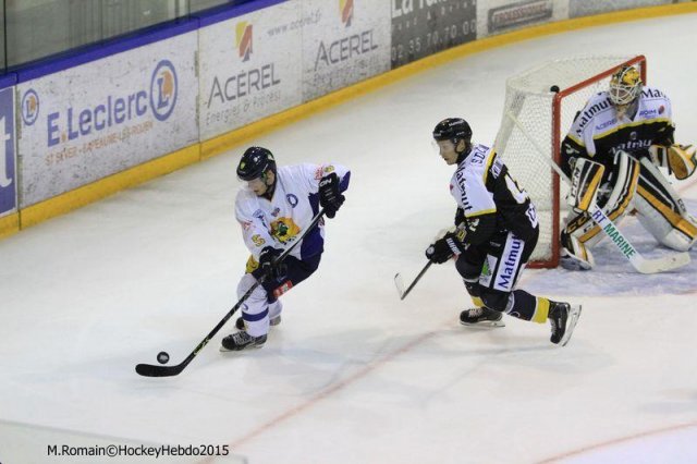 Photo hockey match Rouen - Chamonix  le 26/09/2015