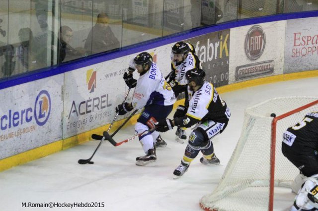 Photo hockey match Rouen - Chamonix  le 26/09/2015