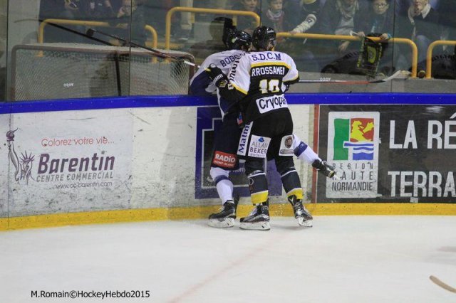 Photo hockey match Rouen - Chamonix  le 26/09/2015