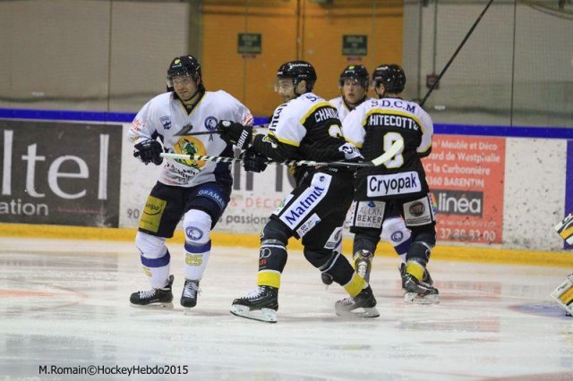 Photo hockey match Rouen - Chamonix  le 26/09/2015
