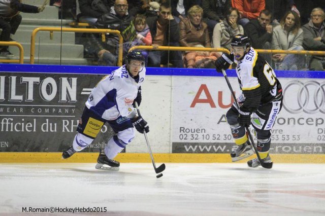 Photo hockey match Rouen - Chamonix  le 26/09/2015