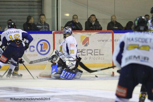 Photo hockey match Rouen - Chamonix  le 26/09/2015