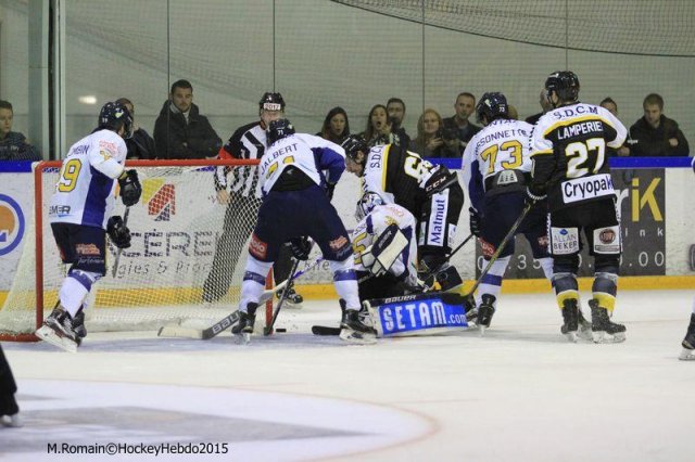 Photo hockey match Rouen - Chamonix  le 26/09/2015