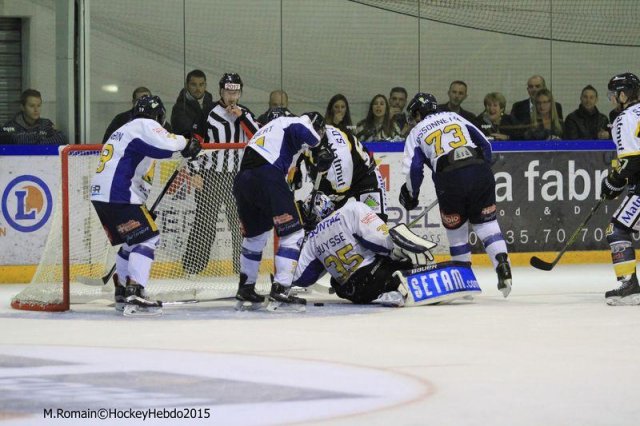 Photo hockey match Rouen - Chamonix  le 26/09/2015