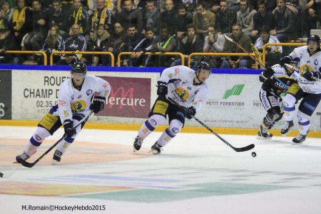 Photo hockey match Rouen - Chamonix  le 26/09/2015