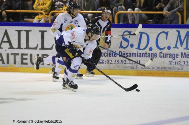 Photo hockey match Rouen - Chamonix  le 26/09/2015