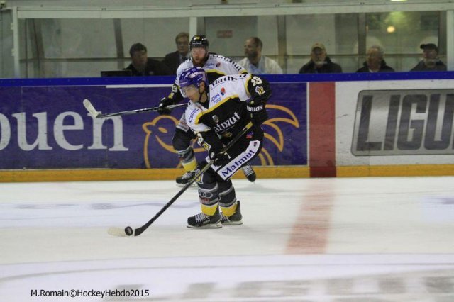 Photo hockey match Rouen - Chamonix  le 26/09/2015