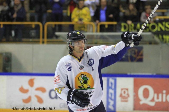 Photo hockey match Rouen - Chamonix  le 26/09/2015