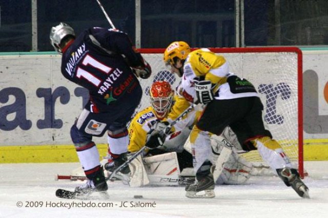 Photo hockey match Grenoble  - Strasbourg  le 13/01/2009