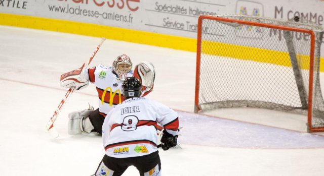 Photo hockey match Amiens  - Briançon  le 25/09/2015