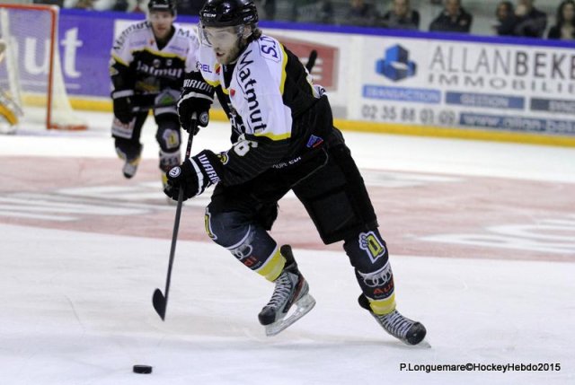 Photo hockey match Rouen - Amiens  le 29/09/2015