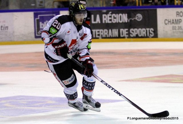 Photo hockey match Rouen - Amiens  le 29/09/2015
