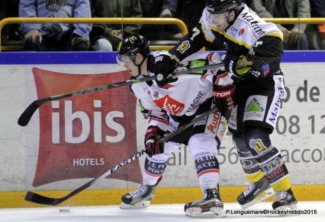 Photo hockey match Rouen - Amiens  le 29/09/2015