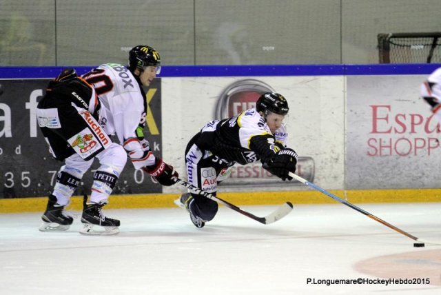 Photo hockey match Rouen - Amiens  le 29/09/2015
