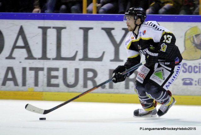 Photo hockey match Rouen - Amiens  le 29/09/2015