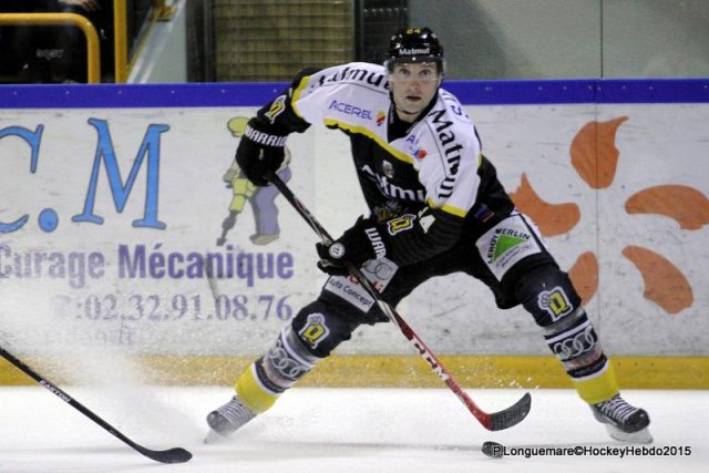 Photo hockey match Rouen - Amiens  le 29/09/2015