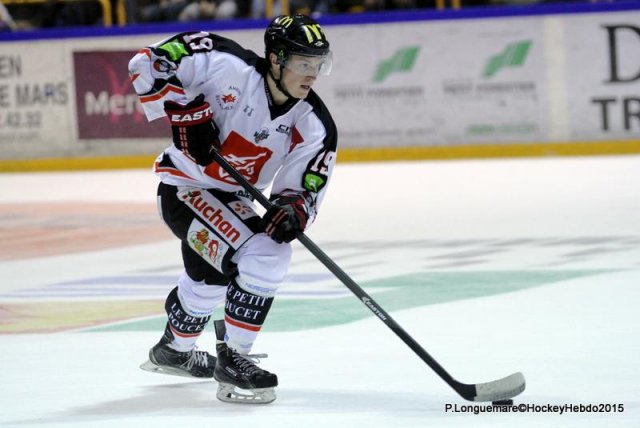 Photo hockey match Rouen - Amiens  le 29/09/2015