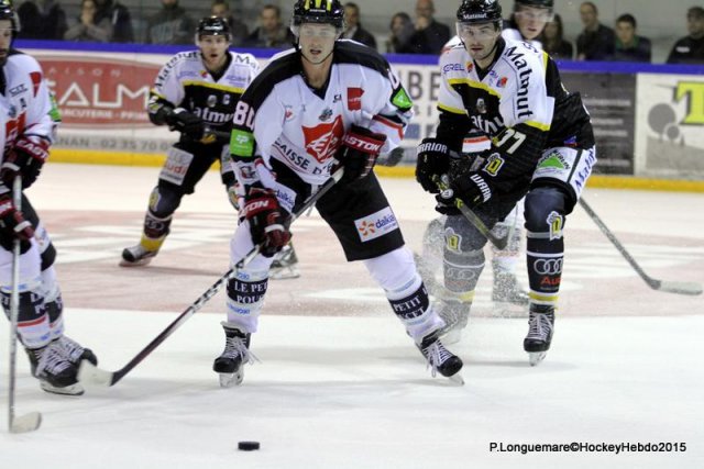 Photo hockey match Rouen - Amiens  le 29/09/2015