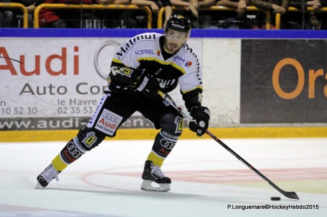 Photo hockey match Rouen - Amiens  le 29/09/2015