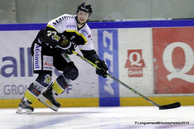 Photo hockey match Rouen - Amiens  le 29/09/2015
