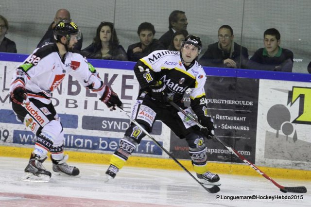 Photo hockey match Rouen - Amiens  le 29/09/2015