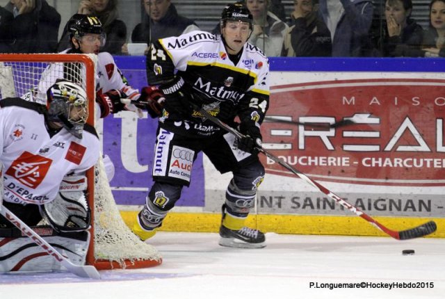 Photo hockey match Rouen - Amiens  le 29/09/2015