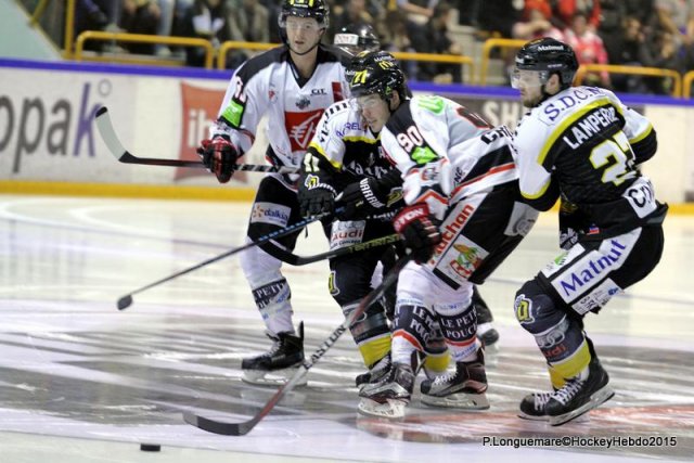 Photo hockey match Rouen - Amiens  le 29/09/2015