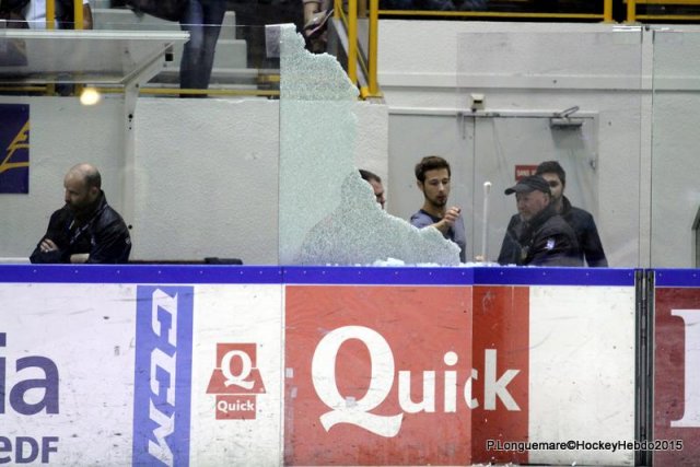 Photo hockey match Rouen - Amiens  le 29/09/2015