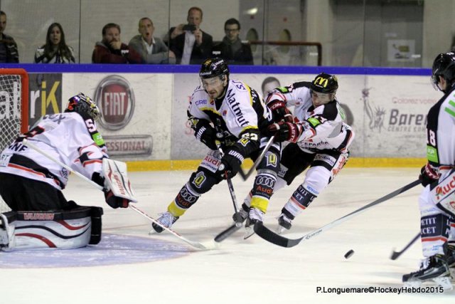 Photo hockey match Rouen - Amiens  le 29/09/2015