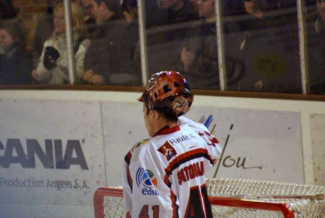 Photo hockey match Angers  - Briançon  le 13/01/2009