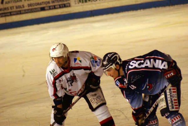 Photo hockey match Angers  - Briançon  le 13/01/2009