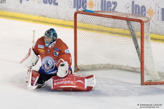 Photo hockey match Lyon - Rouen le 03/10/2015