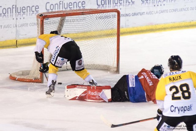 Photo hockey match Lyon - Rouen le 03/10/2015
