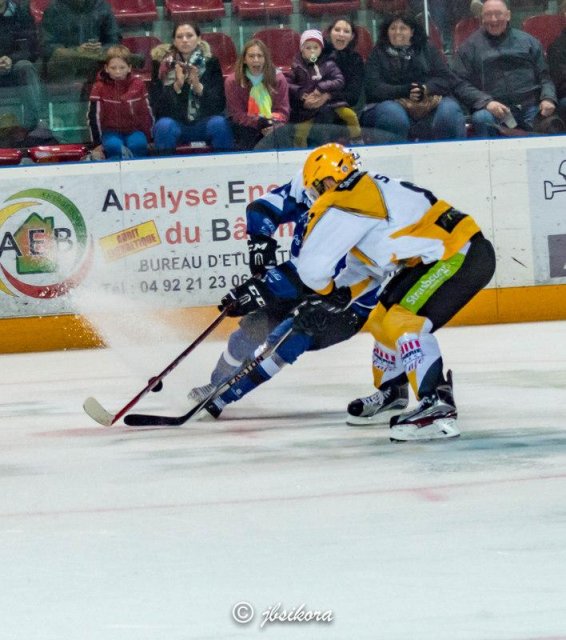 Photo hockey match Gap  - Strasbourg  le 03/10/2015