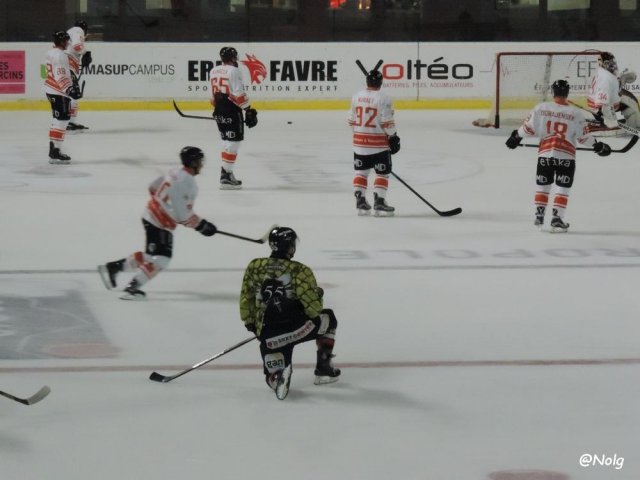 Photo hockey match Bordeaux - Epinal  le 03/10/2015