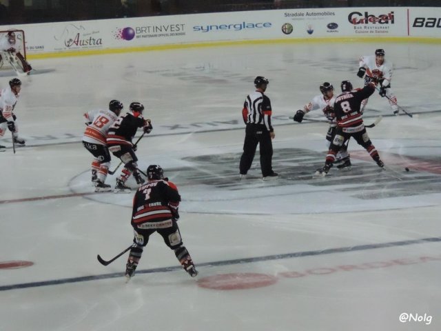 Photo hockey match Bordeaux - Epinal  le 03/10/2015