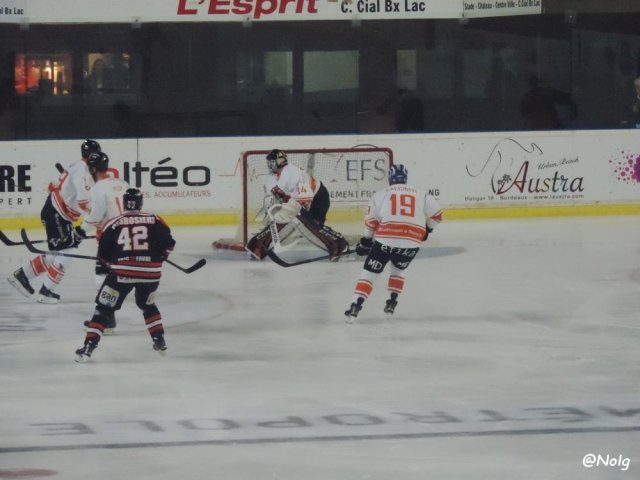 Photo hockey match Bordeaux - Epinal  le 03/10/2015