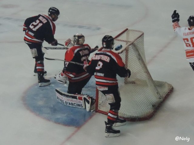 Photo hockey match Bordeaux - Epinal  le 03/10/2015