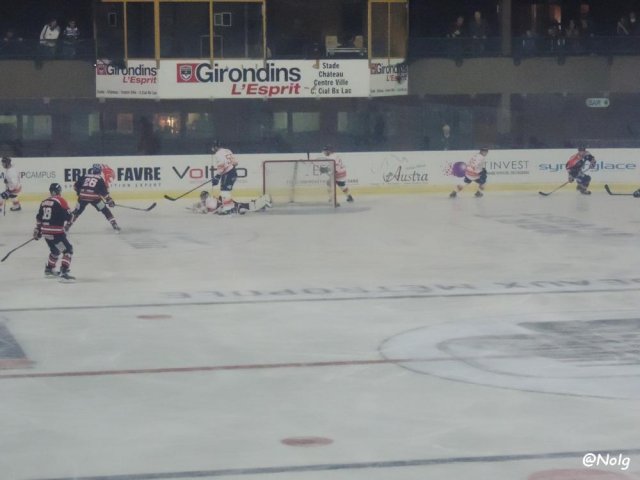 Photo hockey match Bordeaux - Epinal  le 03/10/2015